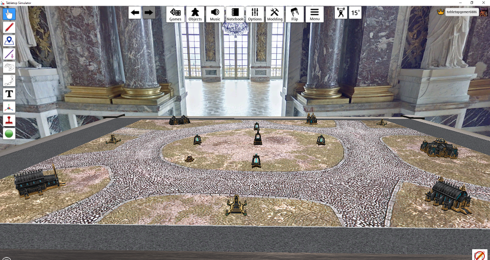 Epic 6mm sci-fi map: Voluptua - Shrine World