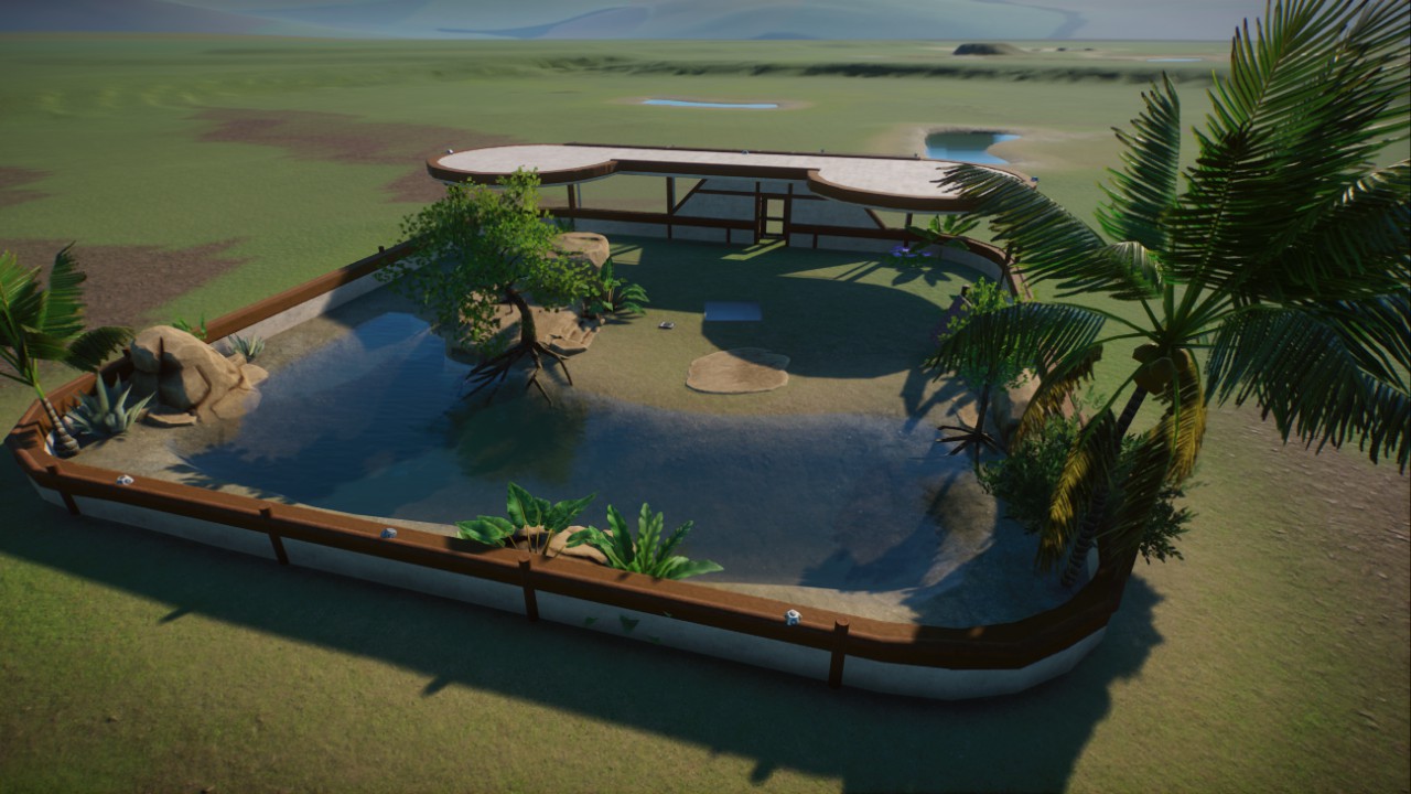 Limestone Nile Monitor Habitat