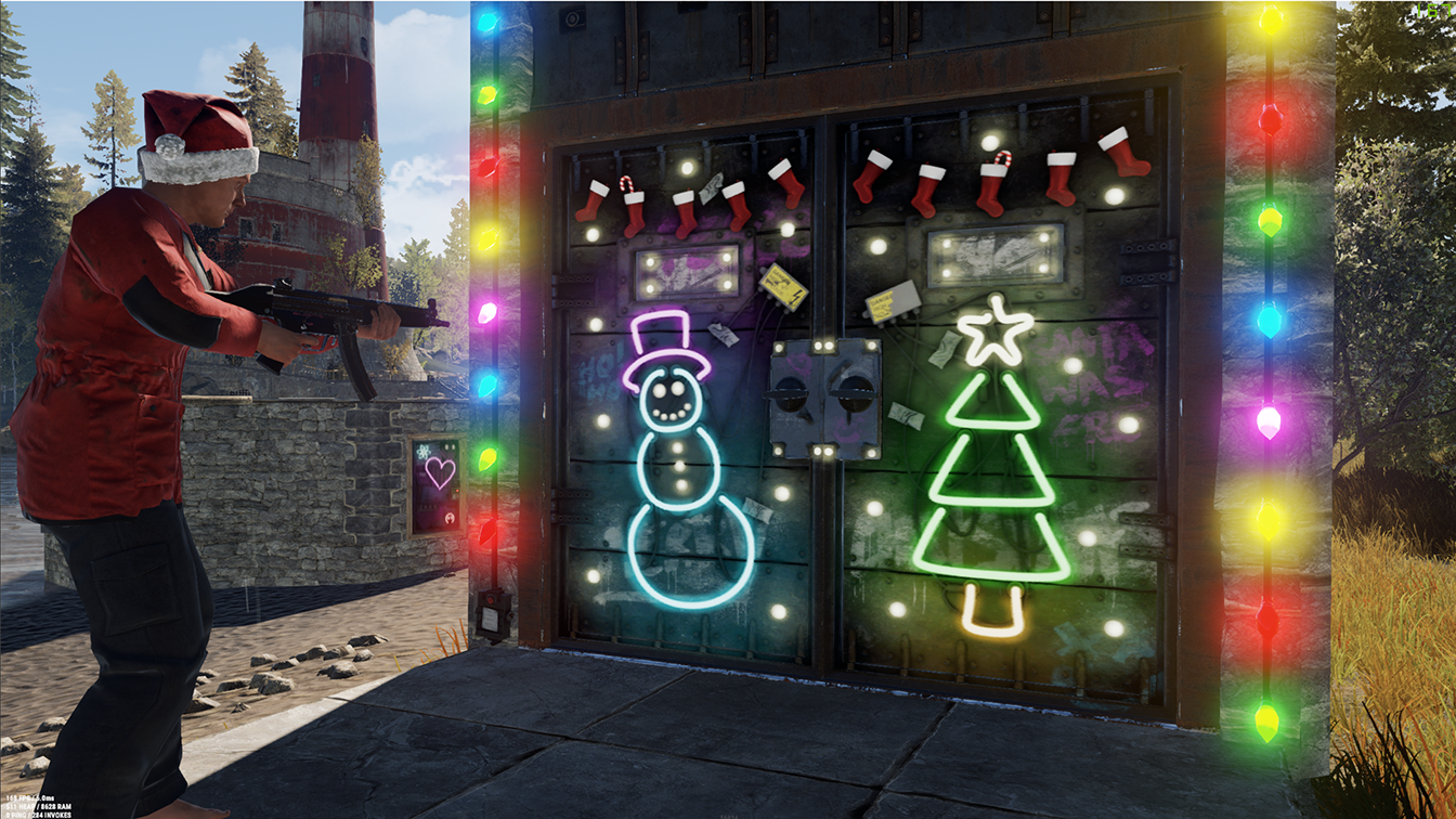 Christmas Bunker Double Door