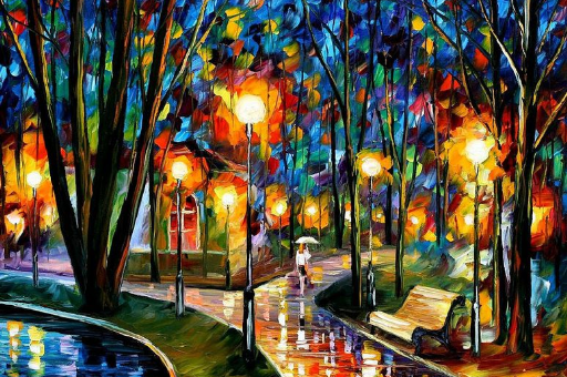leonid afremov 29 Park By The La