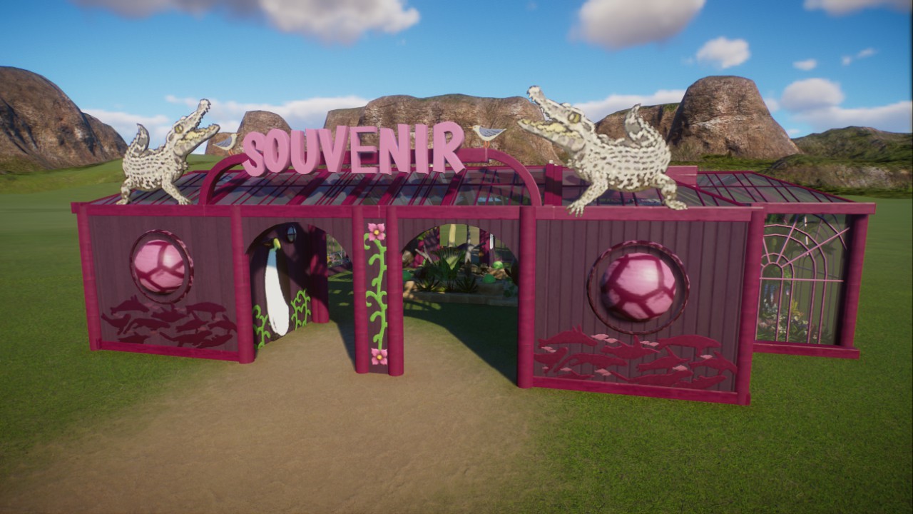 Souvenir shops