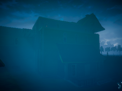 Neighbor's haunted house