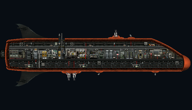 1- Starter  Ship – Barotrauma Mod