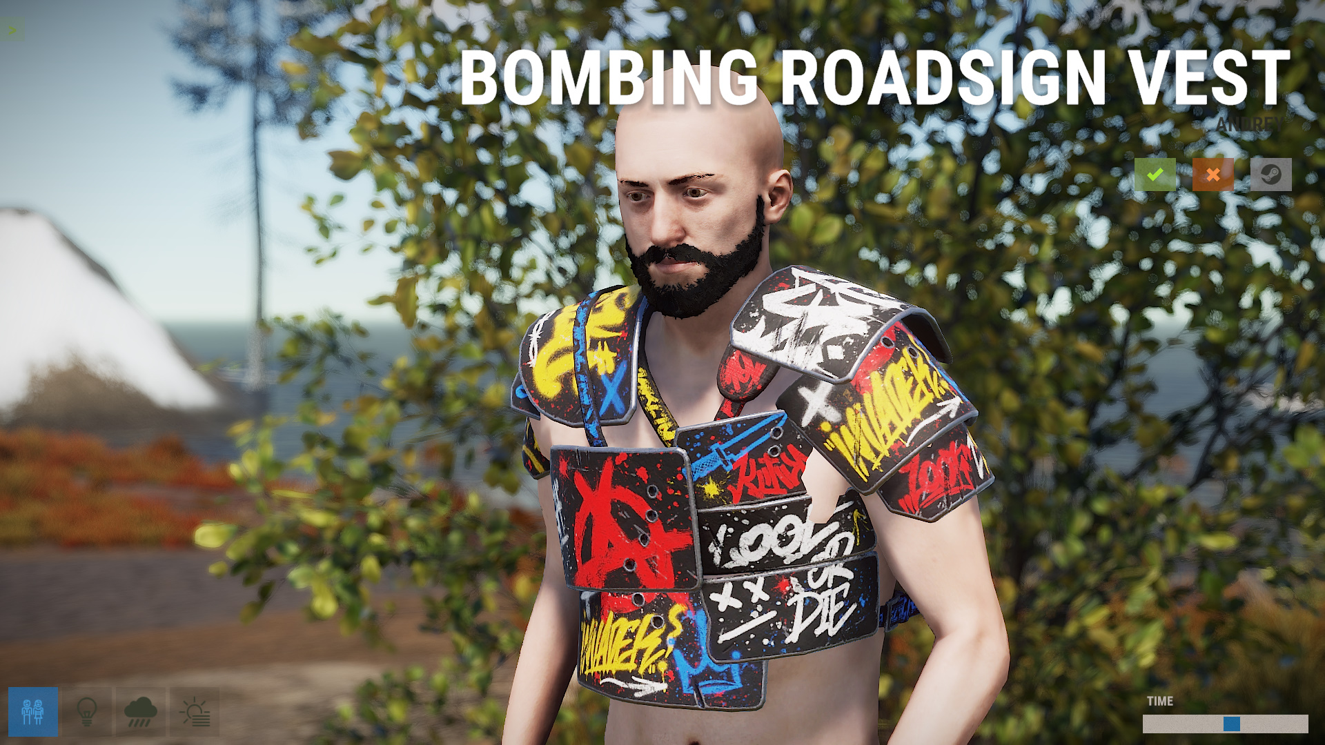 Bombing Roadsign Vest