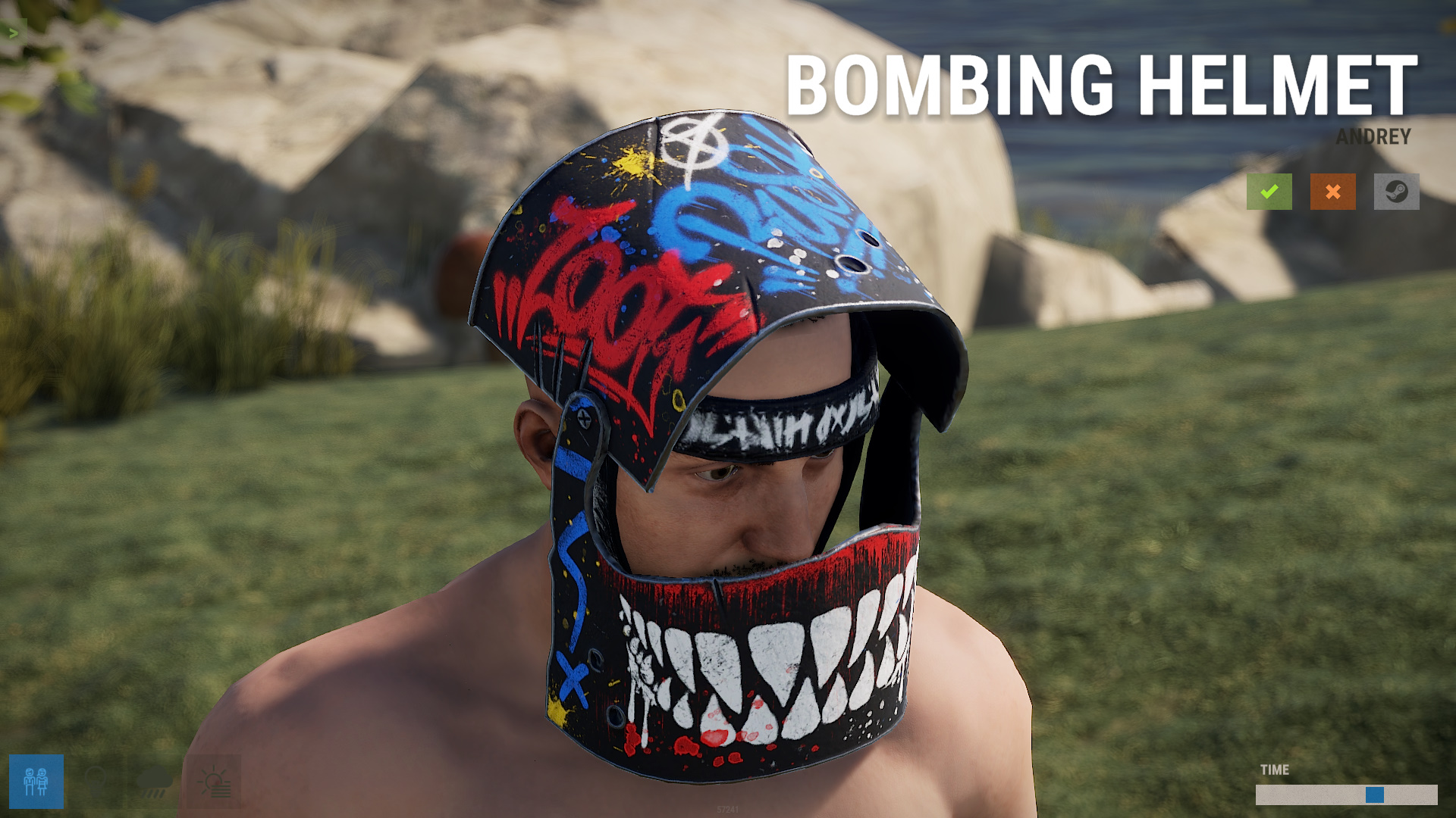 Bombing Helmet