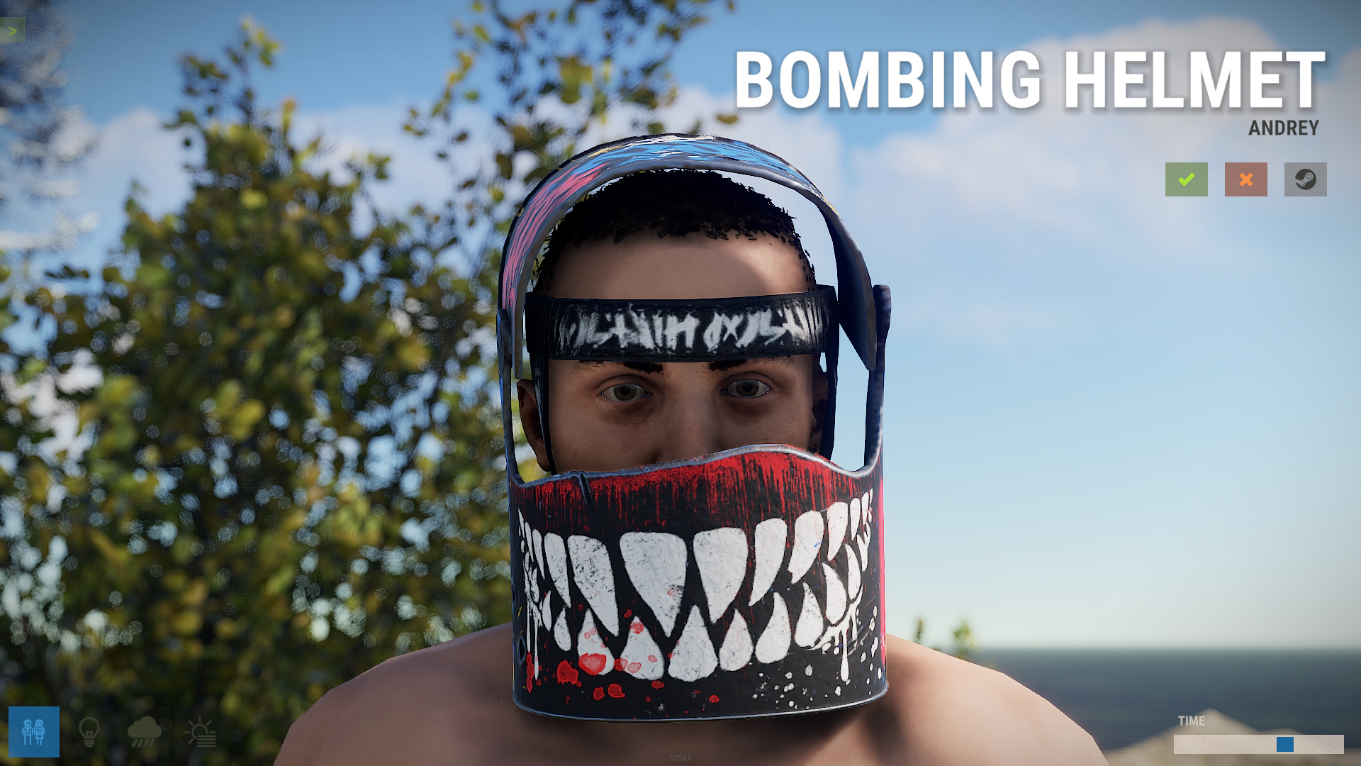 Bombing Helmet