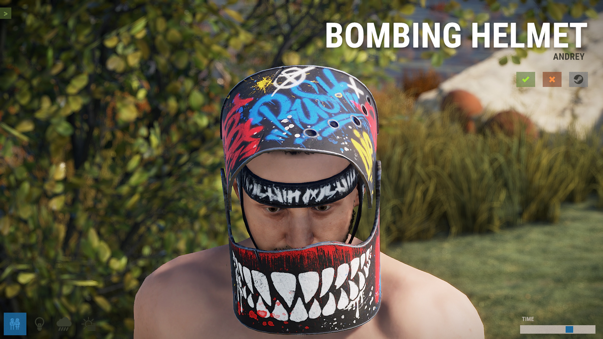Bombing Helmet