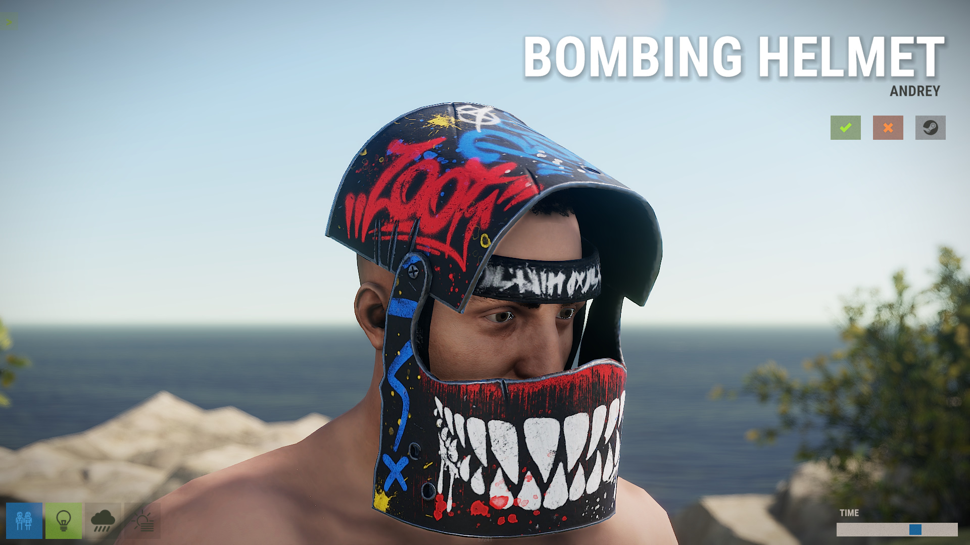 Bombing Helmet