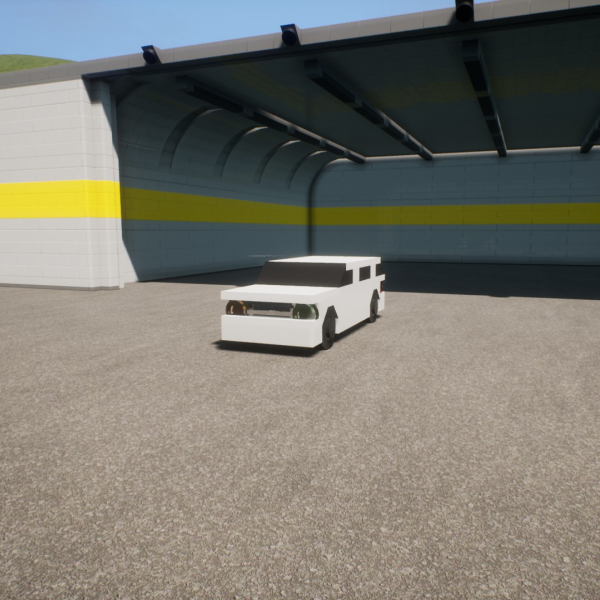 Tiny Tires SUV - Police Unmarked