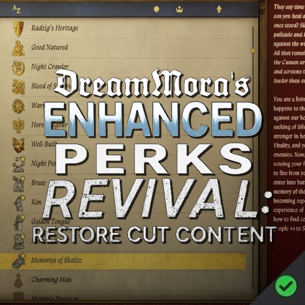 ENHANCED Perks Revival: Restore Cut Content preview