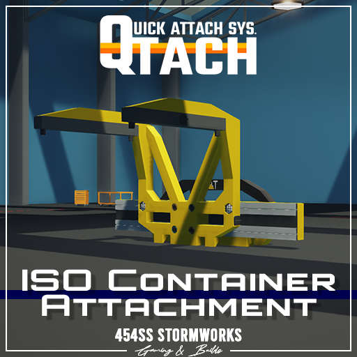 Q9TACH Attachment: ISO Container Grabber