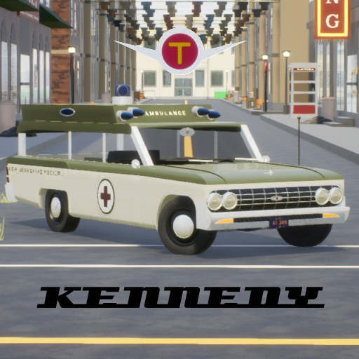 Troubadour kennedy ambulance 1964 NBMD
