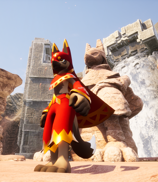 Fire Anubis
