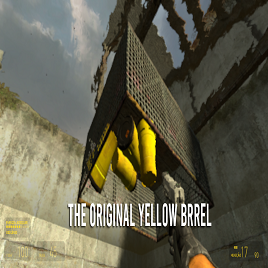 the original yellow barrel