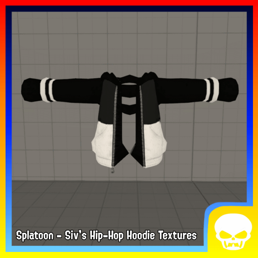 Splatoon - Siv's Hip-Hop Hoodie Textures