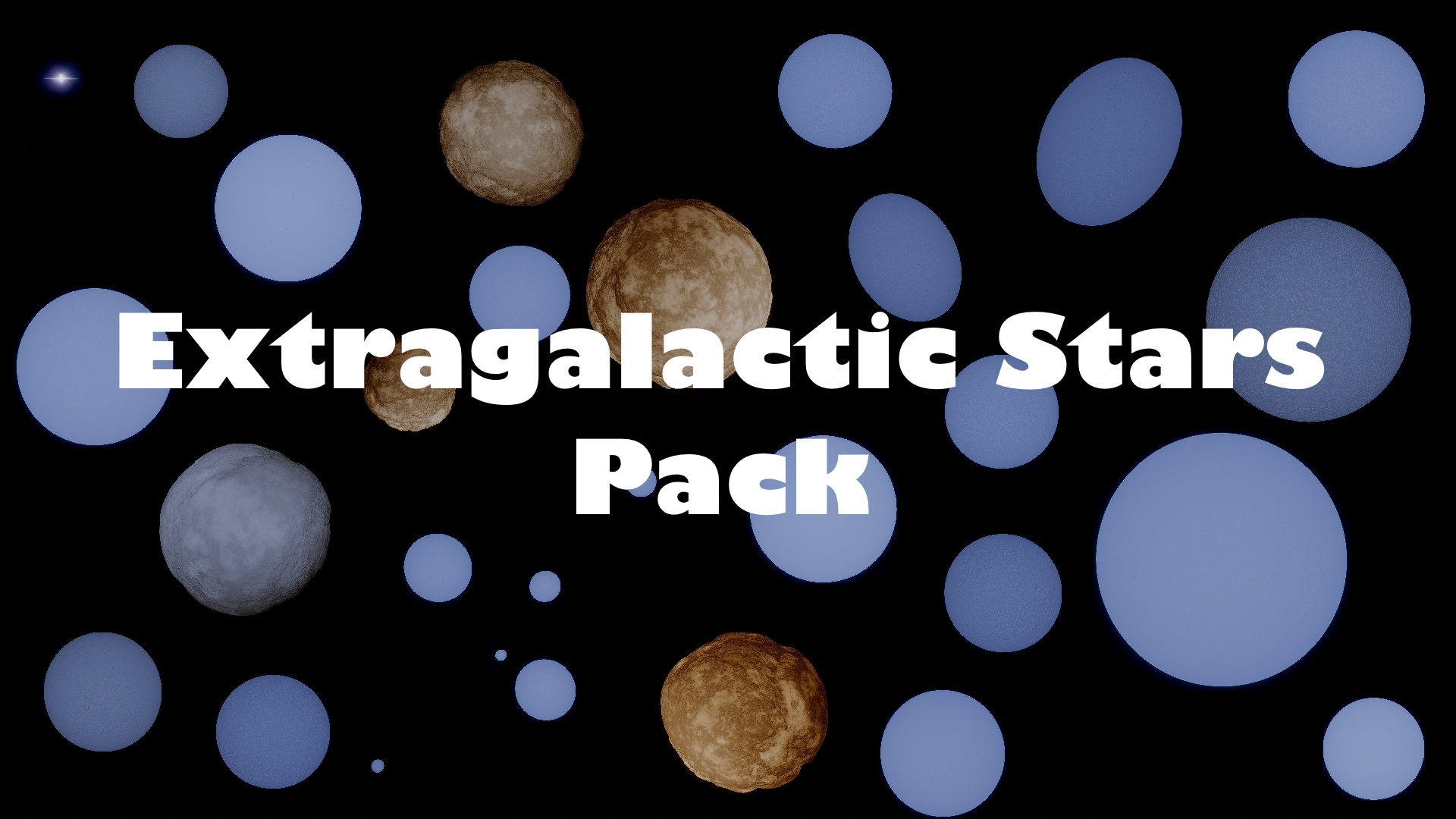 Extragalactic Stars Pack