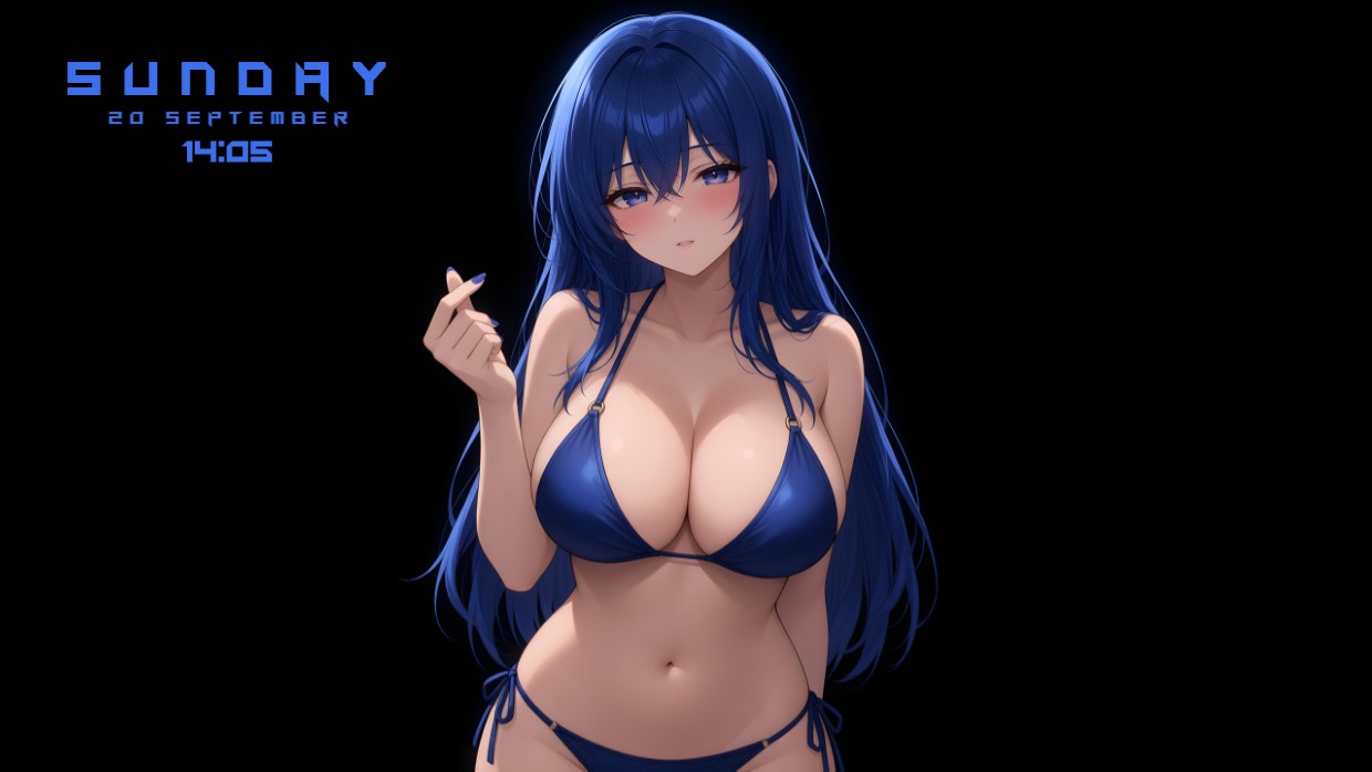 Blue Hair Anime