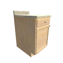 50cm Wide Standing Cabinet
