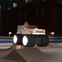 (TINY JAM) PIZZA PALACE Monster Truck RC Car