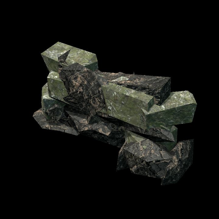 Jungle Ruins - Wall 4 A