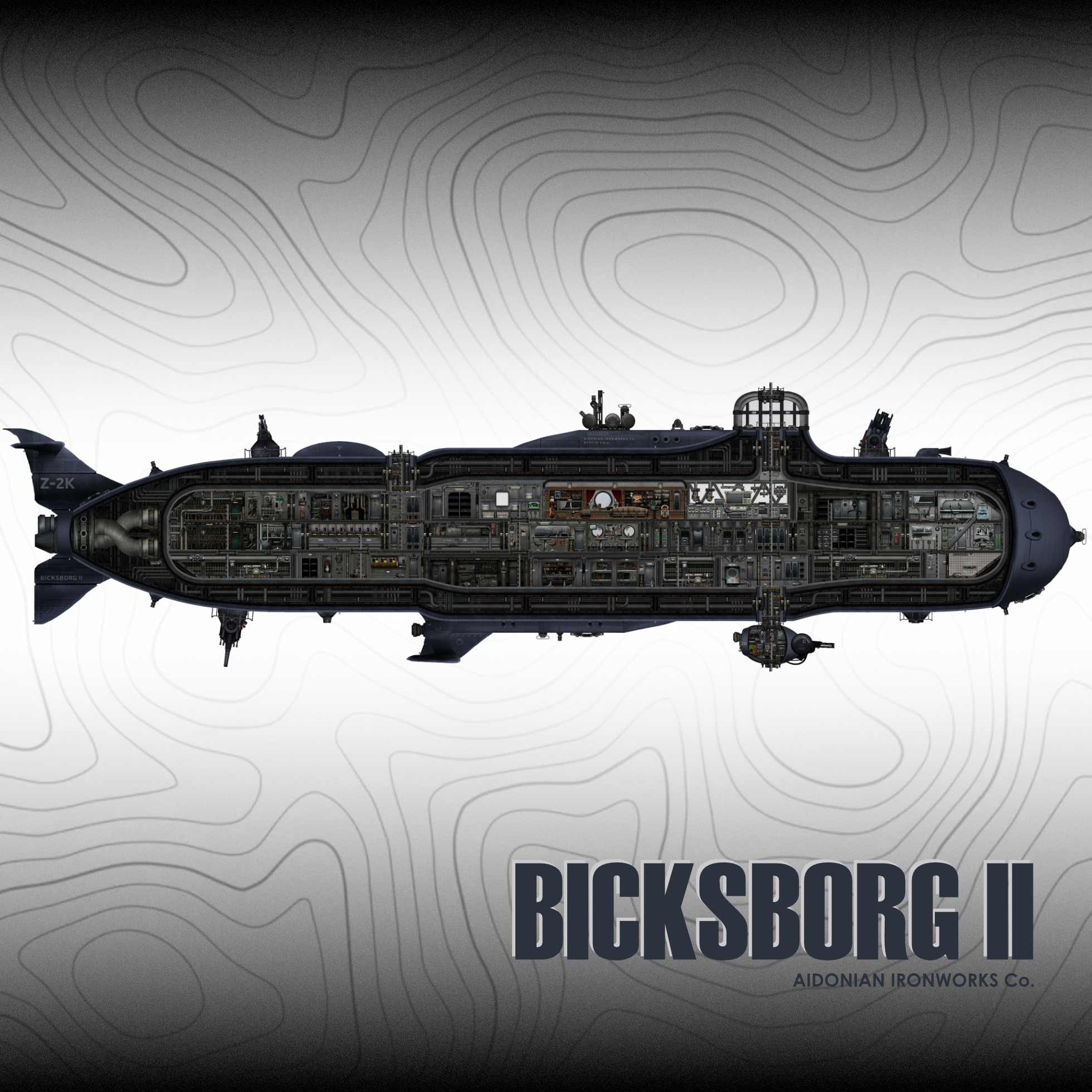 AIC shipyard [CN ver.] – Barotrauma Mod