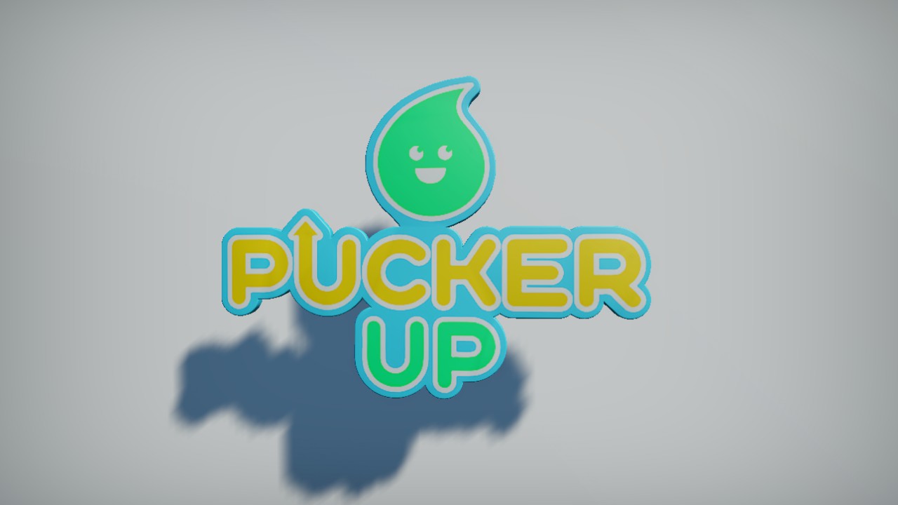 Sign Pucker Up 2m
