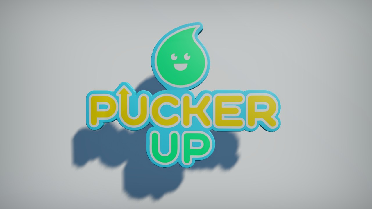 Sign Pucker Up 3m