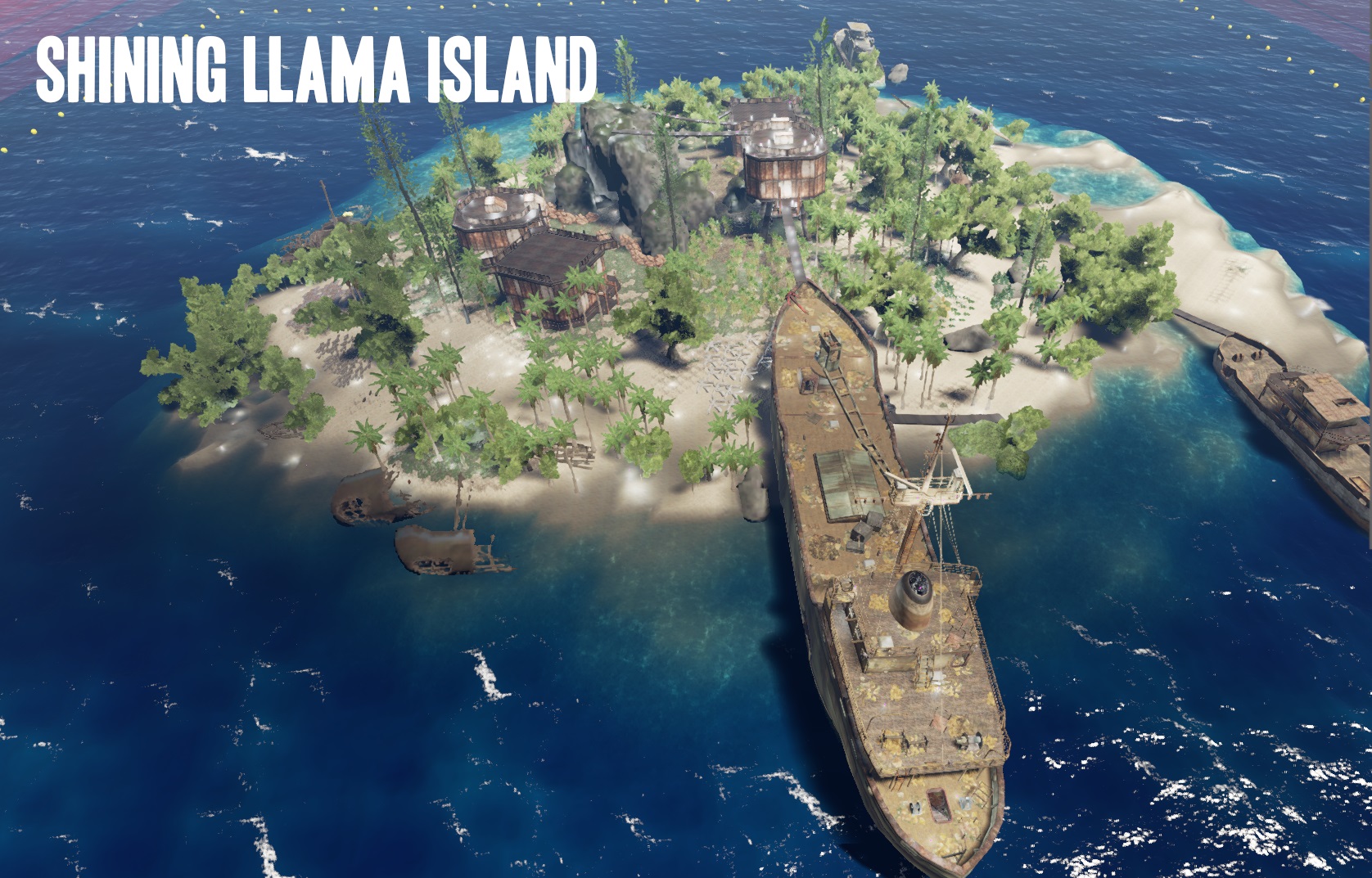 Shining Llama Island - by justabiggeek