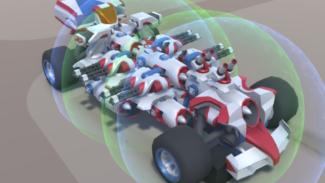 Stolen f1 car