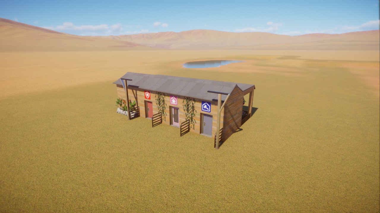 Wooden Staff Building 1