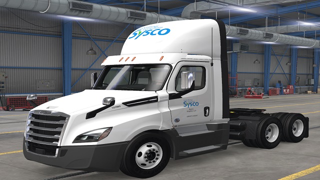 Sysco Foods Skin For Scs Freightliner Cascadia