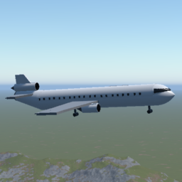 Civilian Passenger Airliner Trijet Edition