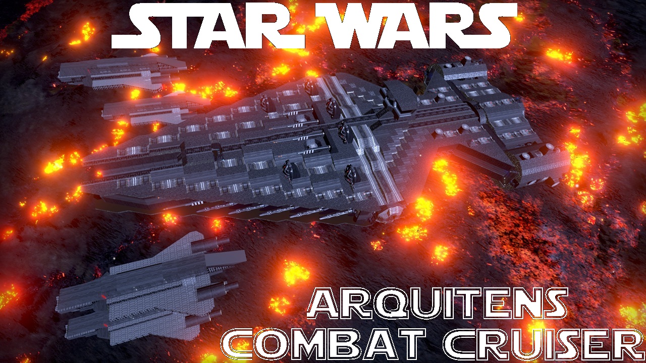 Star Wars: Arquitens Combat Cruiser RE2
