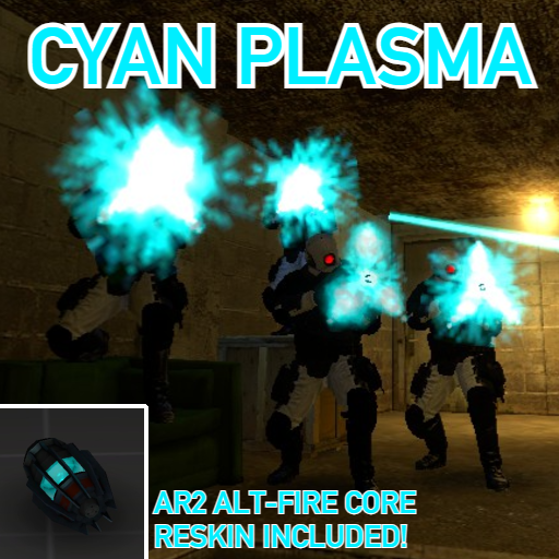 Cyan Plasma Reskin preview