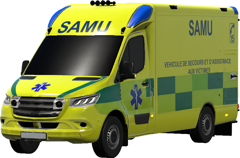 Ambulance SAMU Generic Basic FRANCE