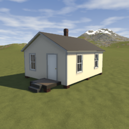 1920's little 4 room house (unfurnished aladdin homes canton model catalog house)