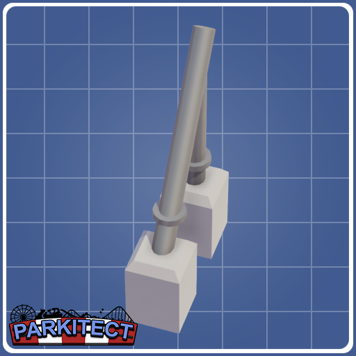 Coaster Corkscrew Support (Size 2 Alt.)