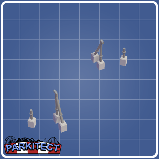 Coaster Corkscrew Support (Size 2 Left Diagonal +0.25)