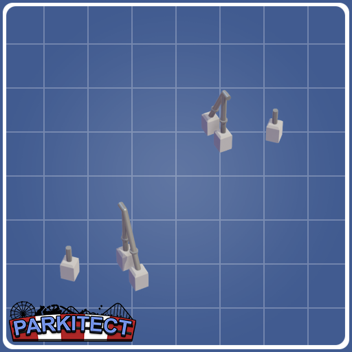 Coaster Corkscrew Support (Size 2 Left Diagonal)