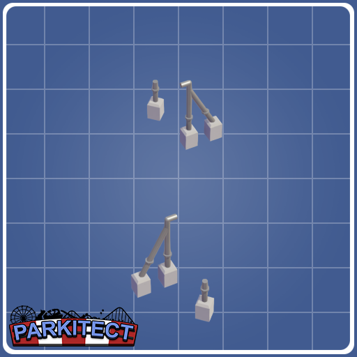 Coaster Corkscrew Support (Size 2 Right Diagonal +0.25)