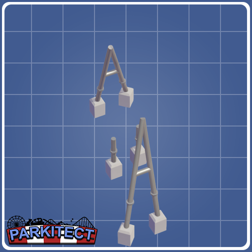 Coaster Loop Supports (Size 1 Left +0.25)