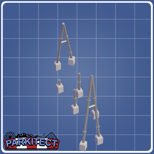 Coaster Loop Supports (Size 3 Left +0.25)