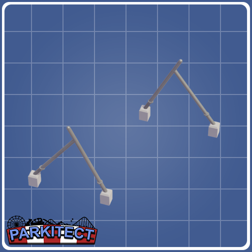 Inverted Coaster Corkscrew Support (Size 3 Right +0.25)