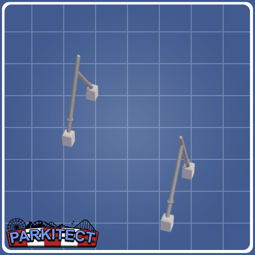 Inverted Coaster Corkscrew Support (Size 3 Right)