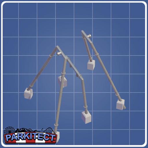 Inverted Coaster Loop Supports (Size 1 Right)