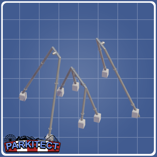 Inverted Coaster Loop Supports (Size 2 Left)
