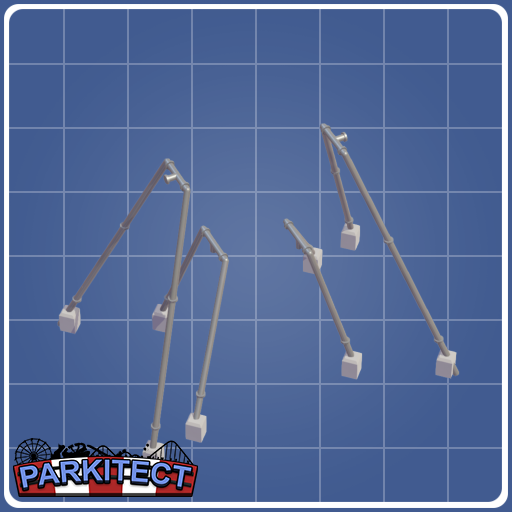 Inverted Coaster Loop Supports (Size 3 Left)