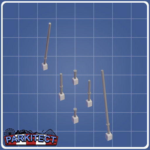 Monorail Coaster Loop Supports (Size 2 Right +0.25)
