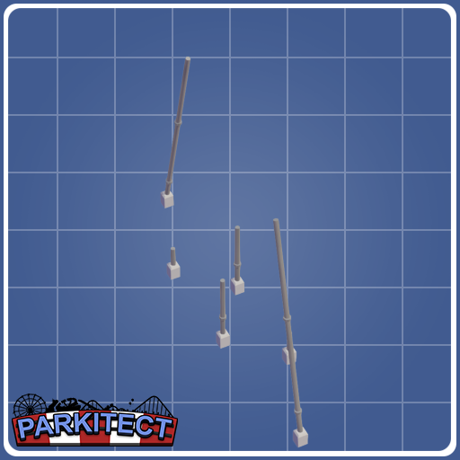 Monorail Coaster Loop Supports (Size 3 Left +0.25)