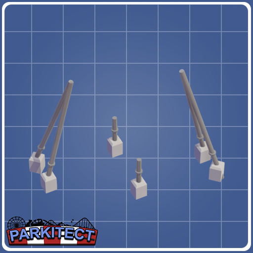 Wing Coaster Loop Support (Size 1 Left)